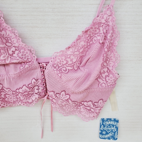 NWT Free People Purple Caroline Bralette - Picture 3 of 3